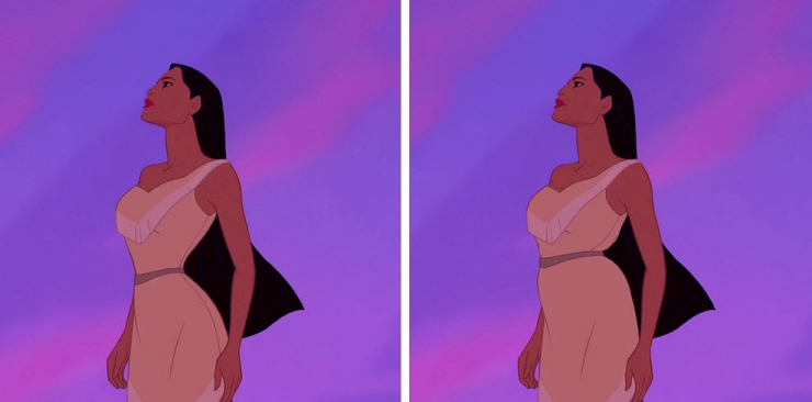 Illustration de l'article : 5 princesses Disney en versions "Mom Bod"