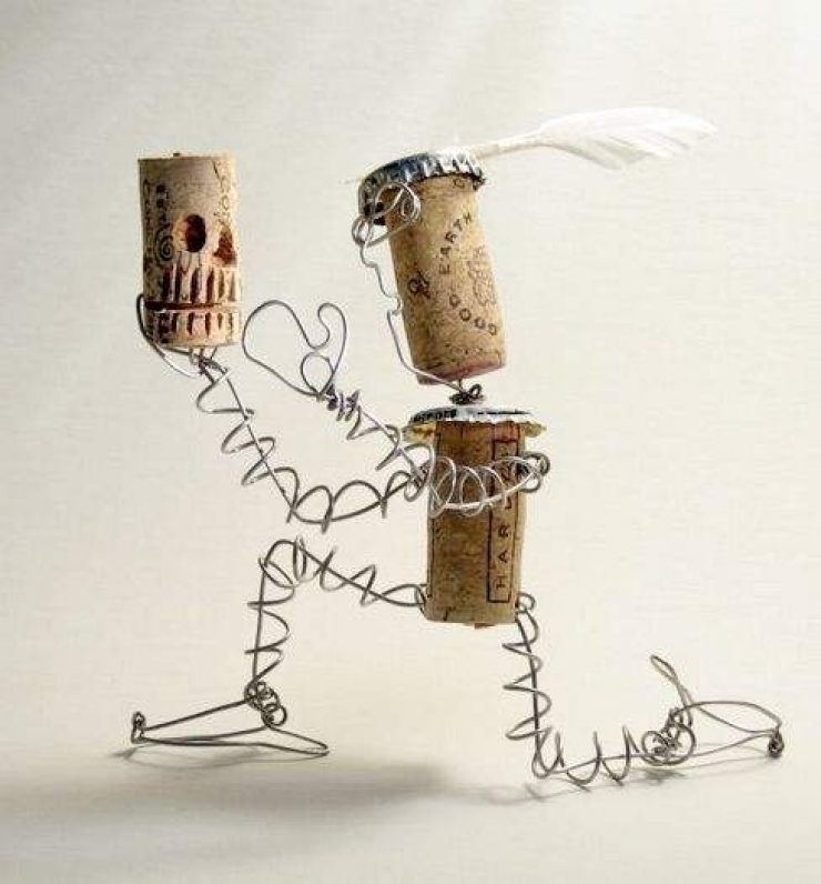 Illustration de l'article : Recyclage et cr&eacute;ativit&eacute; avec ces 33 id&eacute;es &agrave; base de bouchons de li&egrave;ge !