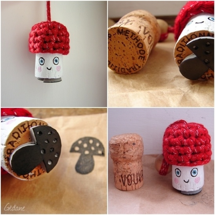 Illustration de l'article : Recyclage et cr&eacute;ativit&eacute; avec ces 33 id&eacute;es &agrave; base de bouchons de li&egrave;ge !