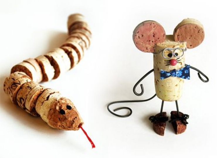 Illustration de l'article : Recyclage et cr&eacute;ativit&eacute; avec ces 33 id&eacute;es &agrave; base de bouchons de li&egrave;ge !