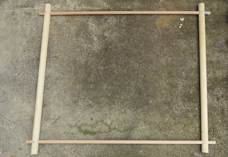 Illustration de l'article : Une jolie chaise hamac &agrave; faire &agrave; la maison...