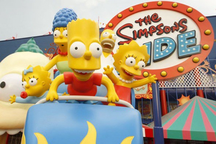 Illustration de l'article : Le parc d'attraction des Simpson vient d'ouvrir ses portes... Petite visite guid&eacute;e !
