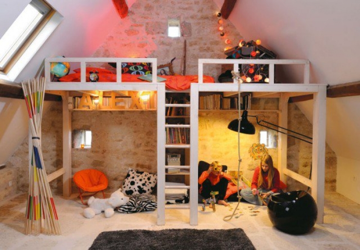 Illustration de l'article : Du mal à organiser la chambre de votre enfant dans un petit espace ? Ces 32 chambres devraient vous intéresser ! 