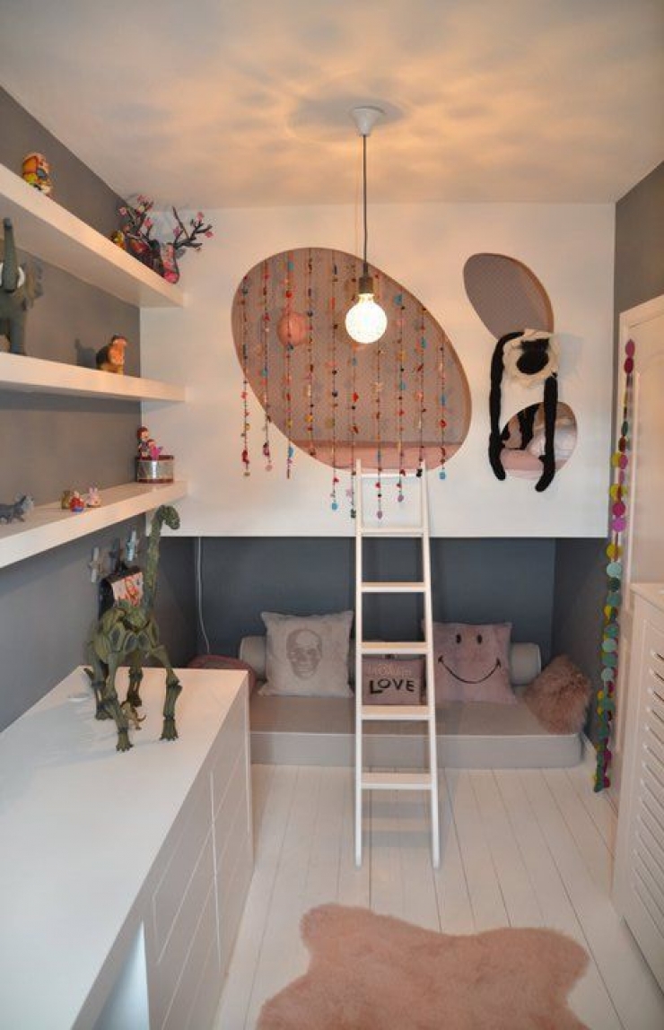 Illustration de l'article : Du mal à organiser la chambre de votre enfant dans un petit espace ? Ces 32 chambres devraient vous intéresser ! 