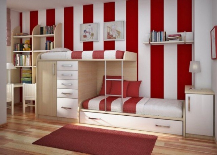 Illustration de l'article : Du mal à organiser la chambre de votre enfant dans un petit espace ? Ces 32 chambres devraient vous intéresser ! 