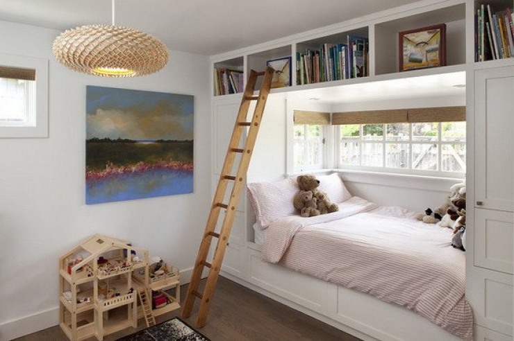 Illustration de l'article : Du mal à organiser la chambre de votre enfant dans un petit espace ? Ces 32 chambres devraient vous intéresser ! 