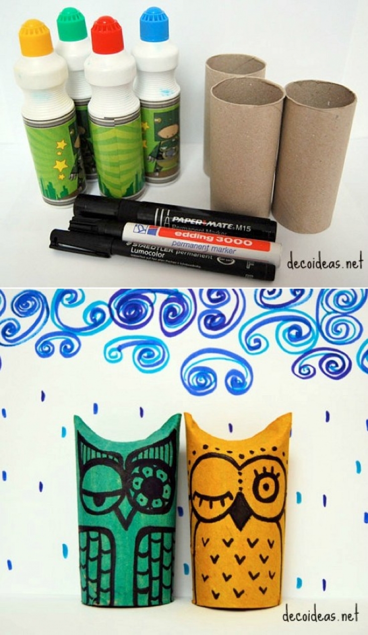 Illustration de l'article : Que faire avec vos rouleaux de papier toilette ? Voici 45 id&eacute;es ! 