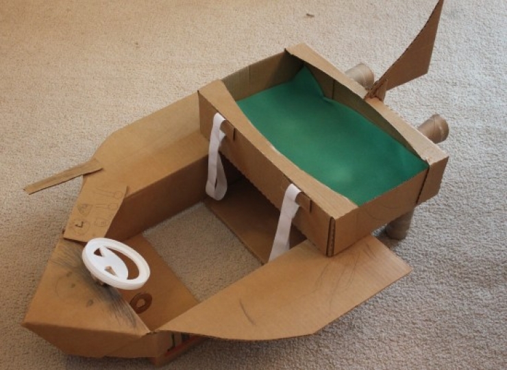 Illustration de l'article : 28 id&eacute;es pour recycler intelligemment vos boites de carton ! 