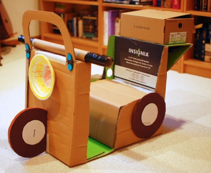 Illustration de l'article : 28 id&eacute;es pour recycler intelligemment vos boites de carton ! 