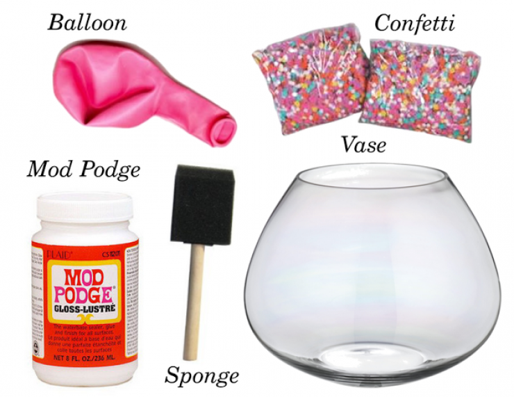 Illustration de l'article : Fabriquer un bol/saladier en confettis