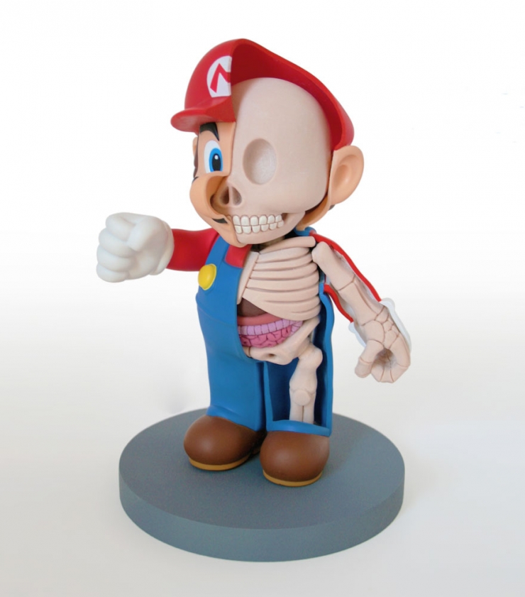 Illustration de l'article : Jason Freeny d&eacute;voile l'anatomie des personnages de dessins anim&eacute;s (16 photos)