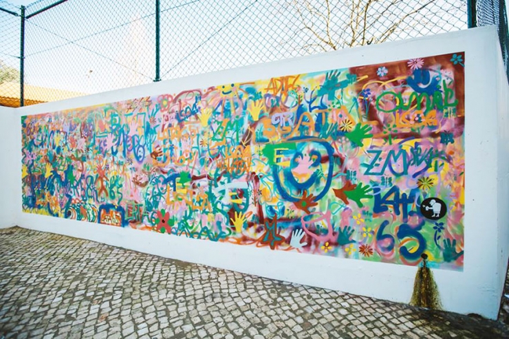 Illustration de l'article : Au Portugal, les seniors se mettent au graffiti. Et ça vaut franchement le détour !