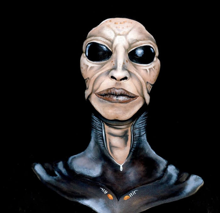 Illustration de l'article : Nikki Shelley est une artiste spécialisée dans les maquillages d'Halloween... Zoom sur 30 de ses plus belles réalisations !