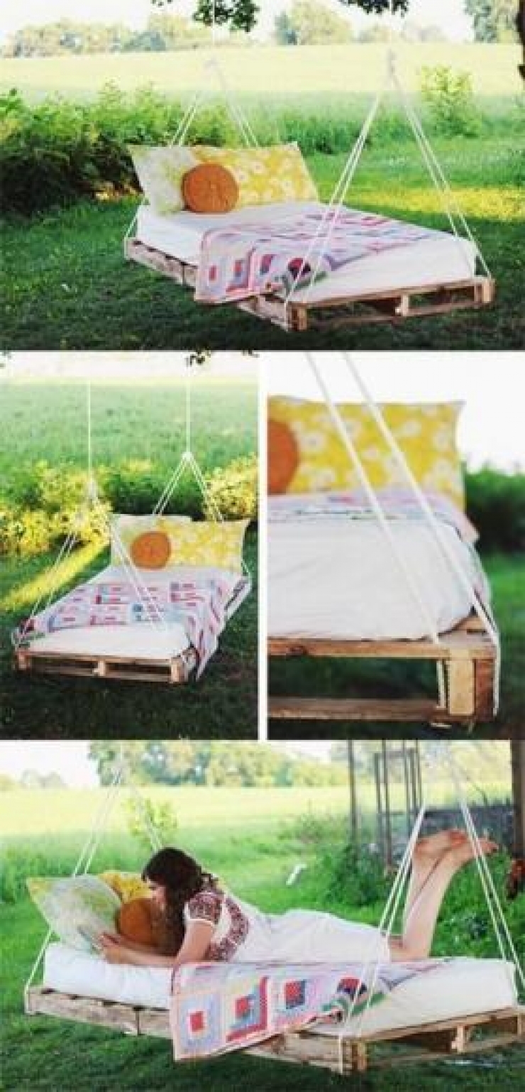 Illustration de l'article : Vous n'avez pas fini d'entendre parler des palettes ! Voici 70 nouvelles idées pour votre inspiration...