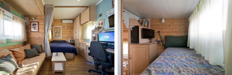 Illustration de l'article : Retraité, il s'achète un camion et le transforme en maison de rêve... C'est magnifique, attendez de voir l'intérieur !