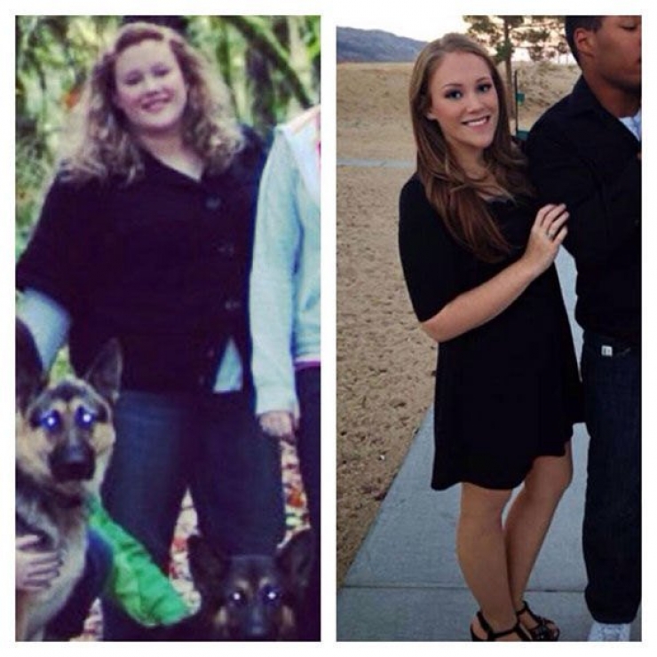 Illustration de l'article : 22 filles qui ont subies une transformation extrême : avant / après