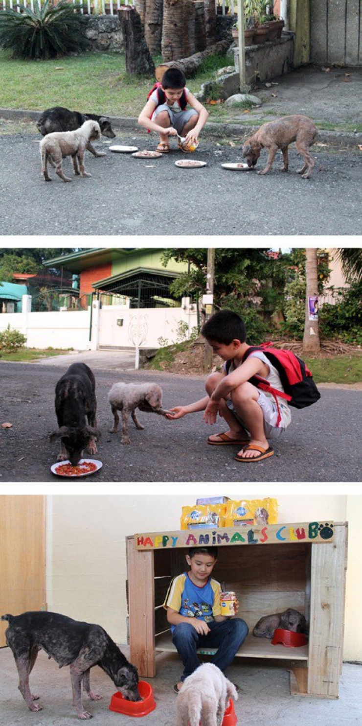 Illustration de l'article : 15 clichés d’enfants qui ont tout à nous apprendre en terme de générosité et de respect !