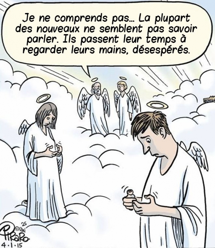 Illustration de l'article : 31 images qui d&eacute;noncent notre d&eacute;pendance croissante aux smartphones