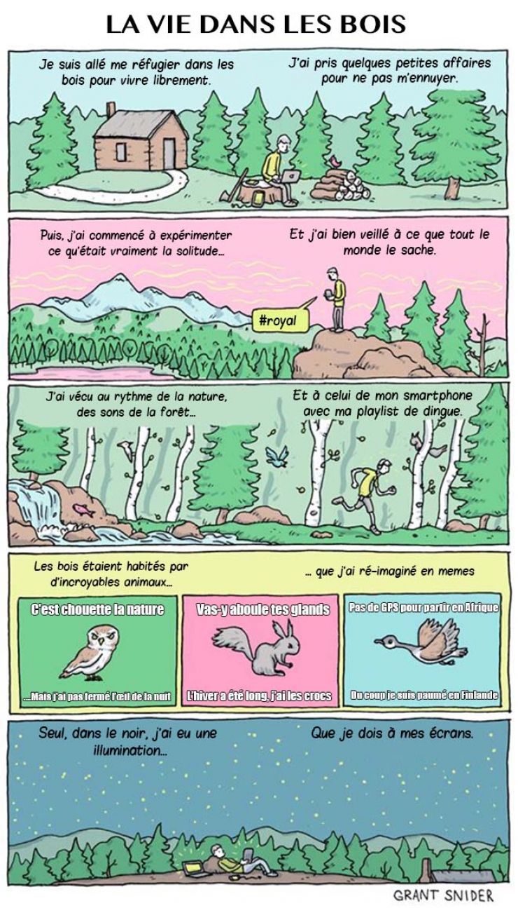 Illustration de l'article : 31 images qui d&eacute;noncent notre d&eacute;pendance croissante aux smartphones