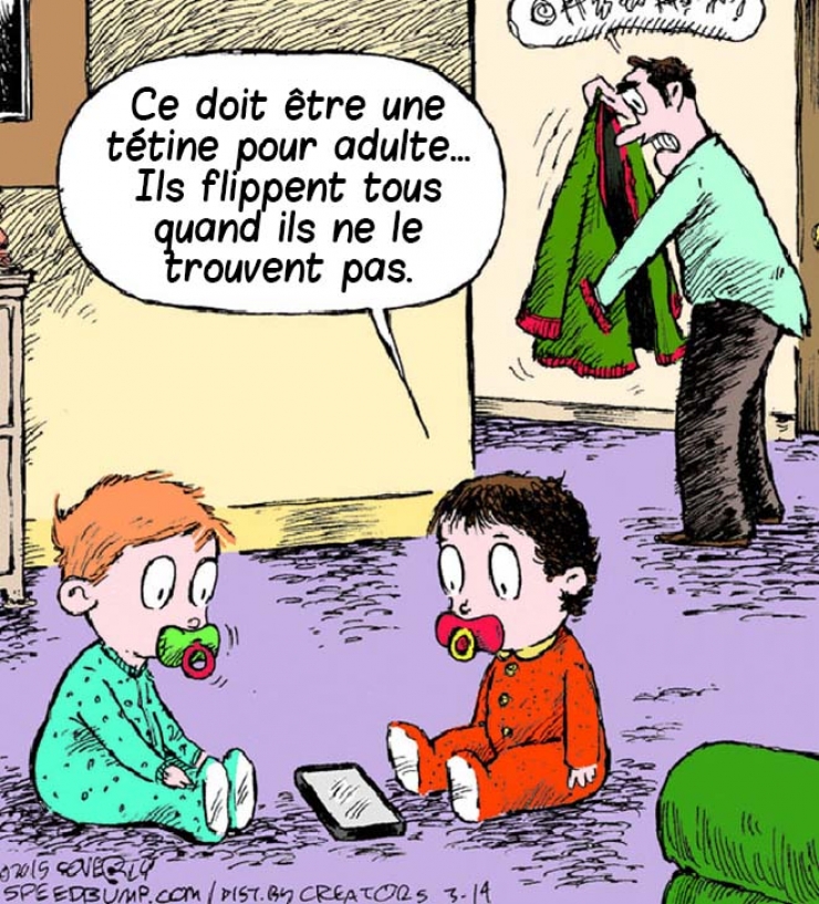 Illustration de l'article : 31 images qui d&eacute;noncent notre d&eacute;pendance croissante aux smartphones