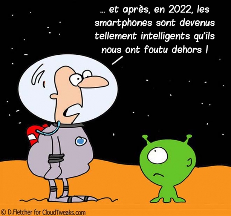 Illustration de l'article : 31 images qui d&eacute;noncent notre d&eacute;pendance croissante aux smartphones