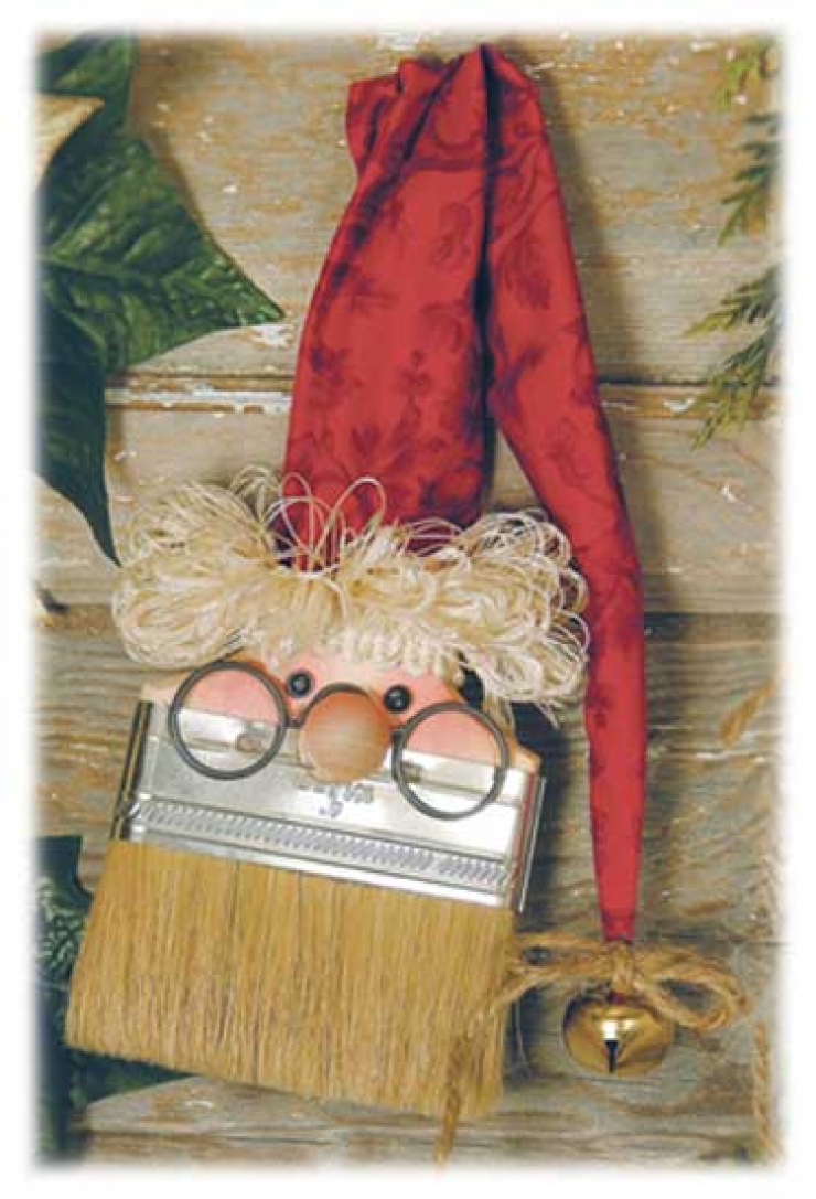 Illustration de l'article : Des pinceaux bricolés et transformés en Pères Noël... 20 modèles pour occuper vos enfants !