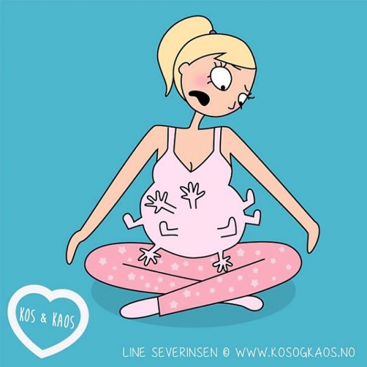 Le Calvaire Des Femmes Enceintes Resume A Travers 24 Illustrations Qui Devraient Parler A Toutes Les Mamans