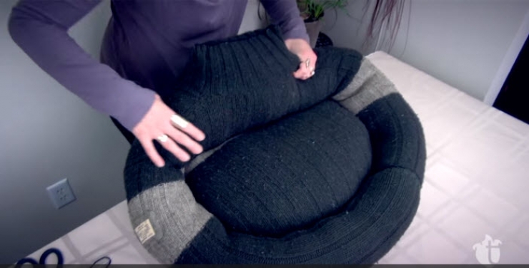 Illustration de l'article : Vous allez adorer ces 8 créations faites avec de vieux tricots…C’est surprenant !