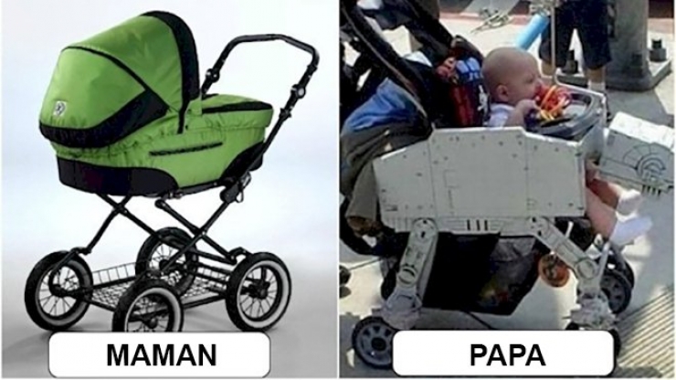 Illustration de l'article : Maman Vs Papa, 12 illustrations qui devraient vous détendre en cette période difficile...