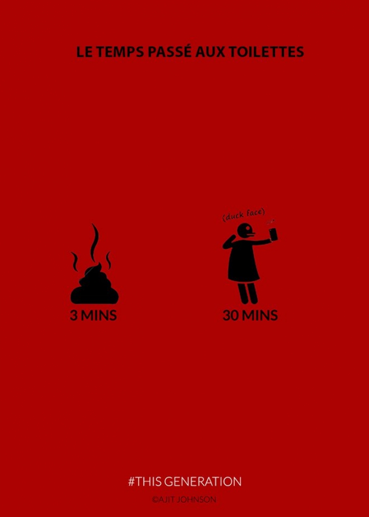 Illustration de l'article : 24 illustrations qui montrent l’impact de la technologie sur notre génération…Vous allez voir, c’est très réaliste !