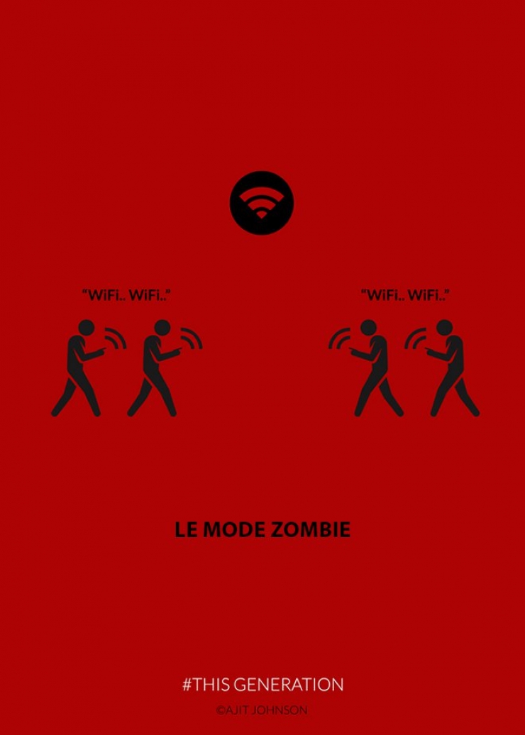 Illustration de l'article : 24 illustrations qui montrent l’impact de la technologie sur notre génération…Vous allez voir, c’est très réaliste !