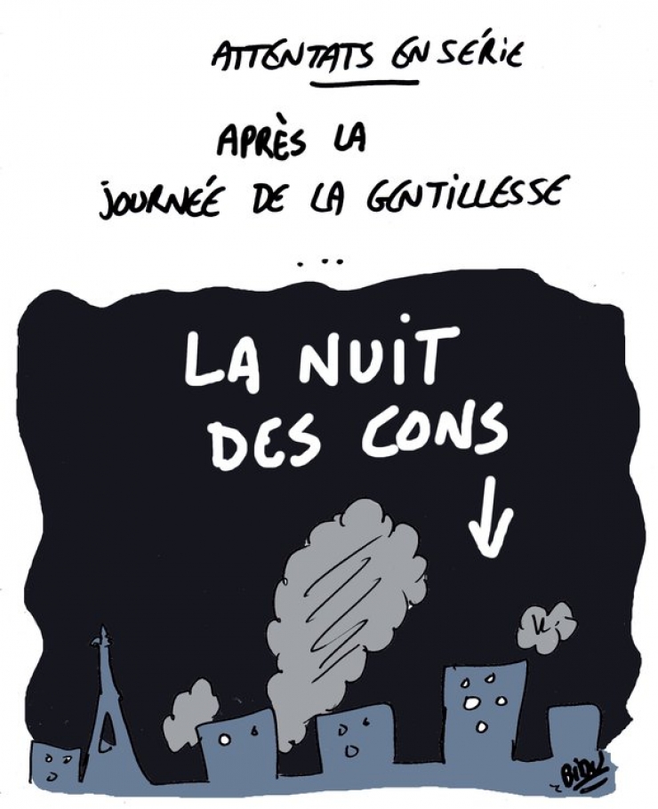 Illustration de l'article : Qu'ils soient inconnus ou artistes, ils rendent hommage aux victimes des attentats &agrave; travers des dessins poignants ! Respect !