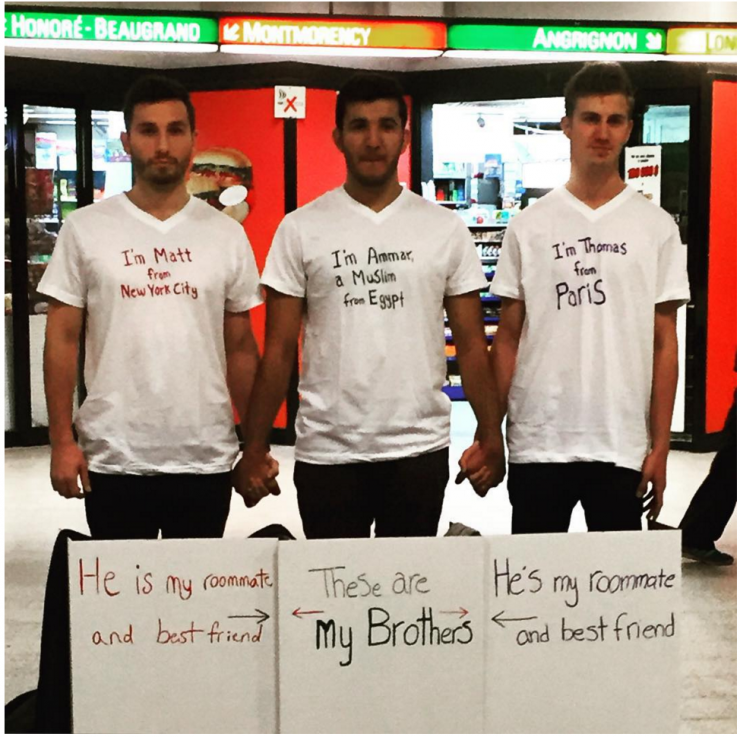 Illustration de l'article : Respect à ces 3 universitaires pour leur superbe hommage après les attentats de Paris ! Un message puissant...