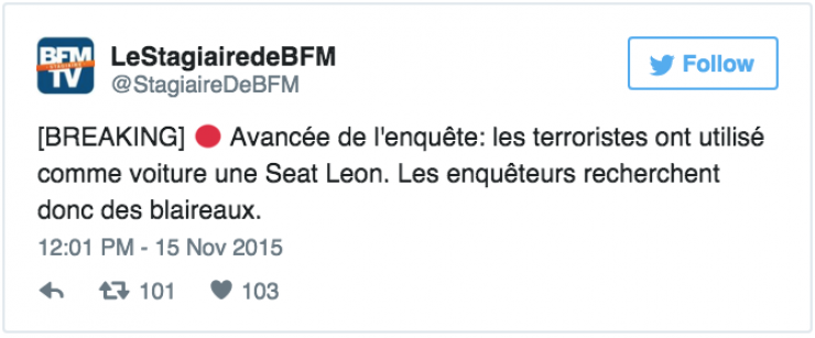 Illustration de l'article : Ces 15 tweets au sujet des attentats du 13 redonnent le sourire en cette période difficile...