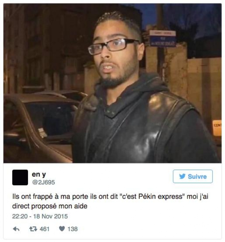 Illustration de l'article : Quand Internet ridiculise Jawad Bendaoud, l'homme qui hébergeait les terroristes… Tous les détournements ici !