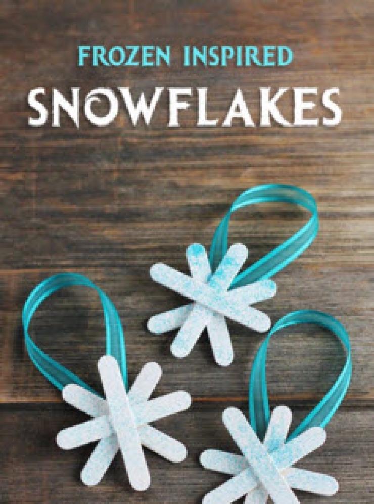 Illustration de l'article : Faites plaisir aux enfants avec ces 16 bricolages autour d'Elsa, La Reine Des Neiges&hellip; 