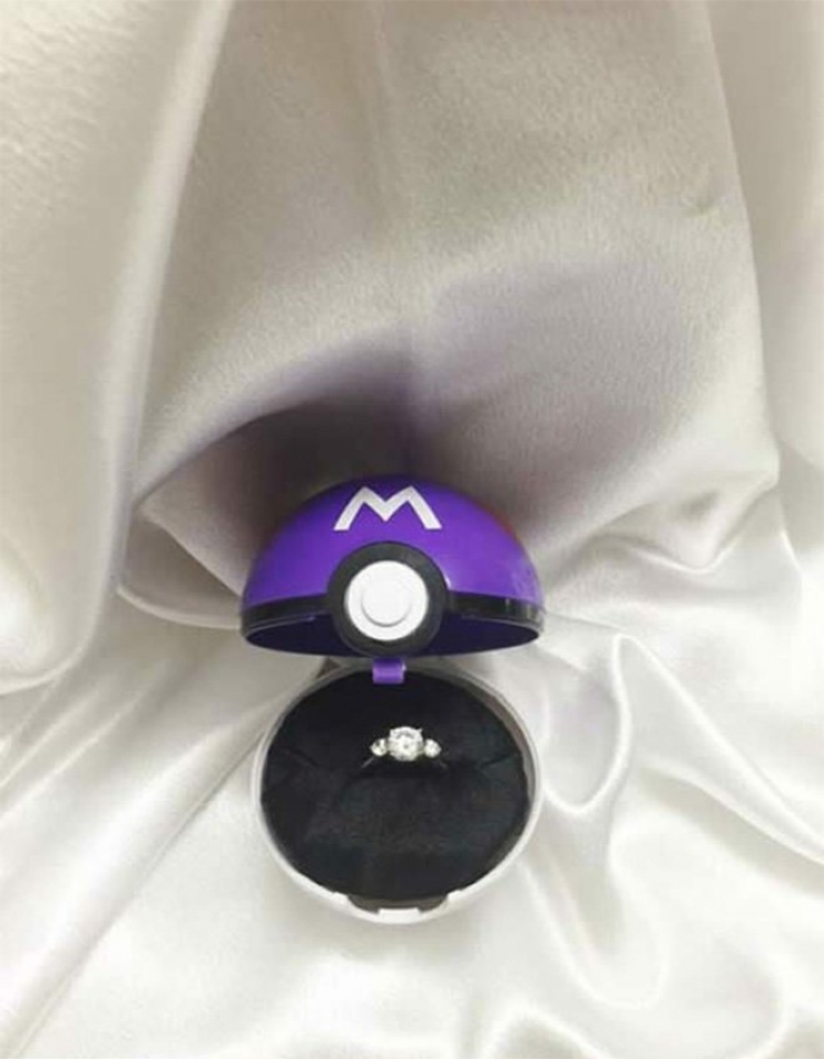 Illustration de l'article : 21 idées de demandes en mariage qui plairont à tous les geek... La 5 est vraiment très spéciale...