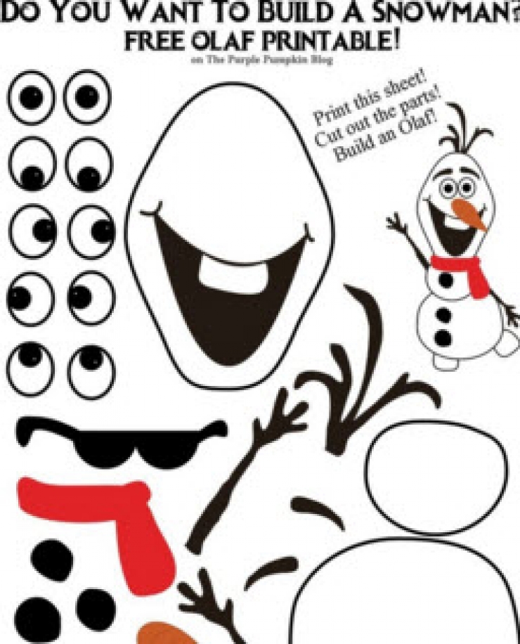 Illustration de l'article : R&eacute;jouissez vos enfants avec ces 16 bricolages autour d&rsquo;Olaf de la Reine des Neiges &hellip;