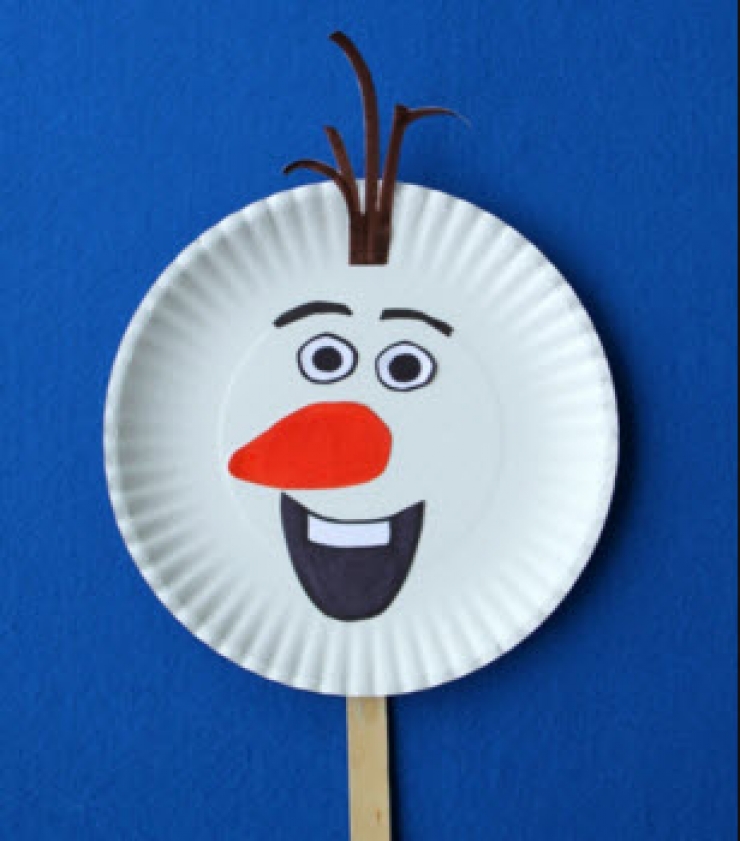 Illustration de l'article : R&eacute;jouissez vos enfants avec ces 16 bricolages autour d&rsquo;Olaf de la Reine des Neiges &hellip;