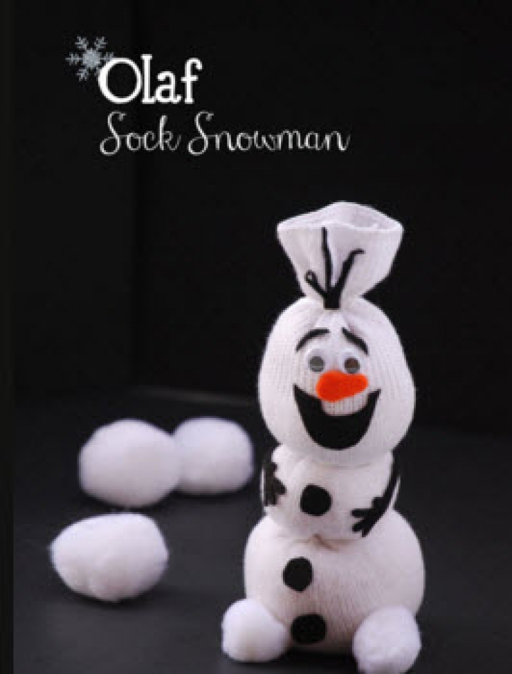 Illustration de l'article : R&eacute;jouissez vos enfants avec ces 16 bricolages autour d&rsquo;Olaf de la Reine des Neiges &hellip;