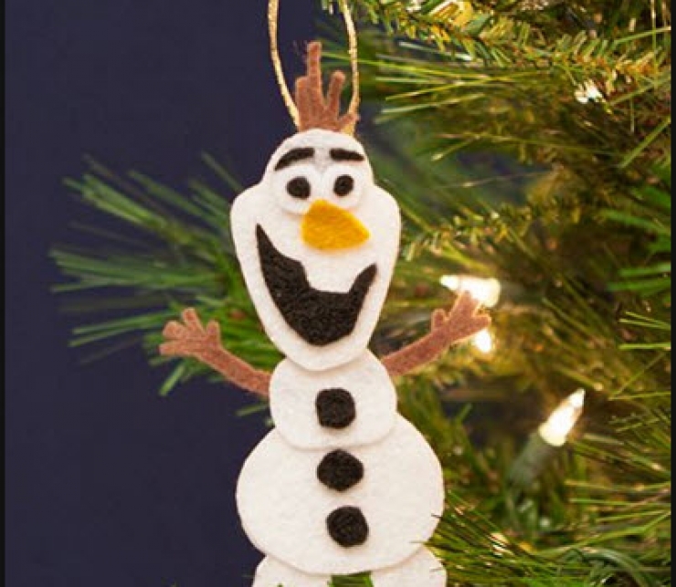 Illustration de l'article : R&eacute;jouissez vos enfants avec ces 16 bricolages autour d&rsquo;Olaf de la Reine des Neiges &hellip;