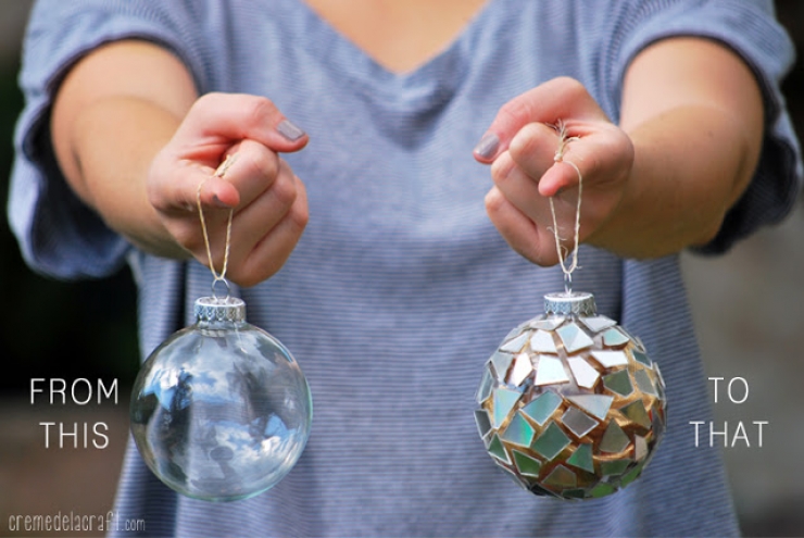 Illustration de l'article : 33 incroyables idées pour décorer des boules de Noël en verre… Des créations de génie !