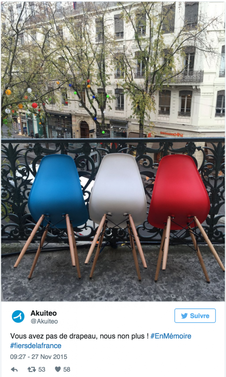 Illustration de l'article : Ils n’avaient pas de drapeau français pour l’hommage national mais avec quelques idées de génie...