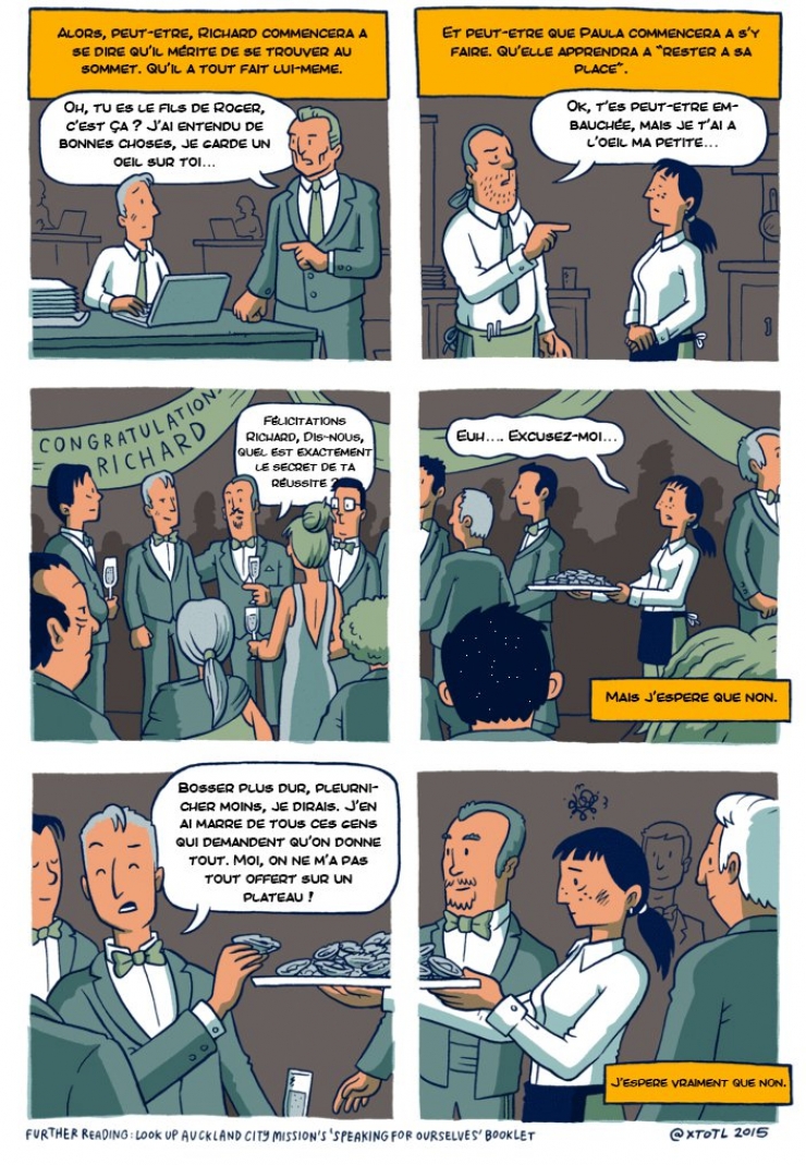 Illustration de l'article : Comment expliquer que l&rsquo;&eacute;galit&eacute; des chances n&rsquo;existe pas en une petite bande dessin&eacute;e&hellip; Simple mais efficace !