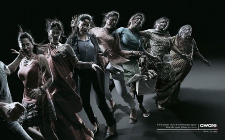 Illustration de l'article : D&eacute;couvrez ces 8 campagnes publicitaires de lutte contre les violences envers les femmes&hellip;Celle de la FNSF est vraiment choquante !