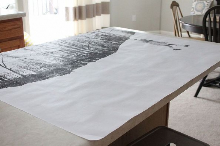 Illustration de l'article : Cette mère de famille a fait agrandir une de ses photos pour créer une magnifique déco murale...