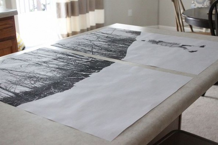 Illustration de l'article : Cette mère de famille a fait agrandir une de ses photos pour créer une magnifique déco murale...