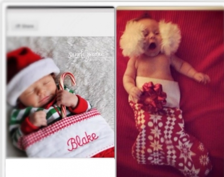 Illustration de l'article : Ils cherchent à reproduire des photos de bébés vues sur pinterest mais le résultat est un flop hilarant....