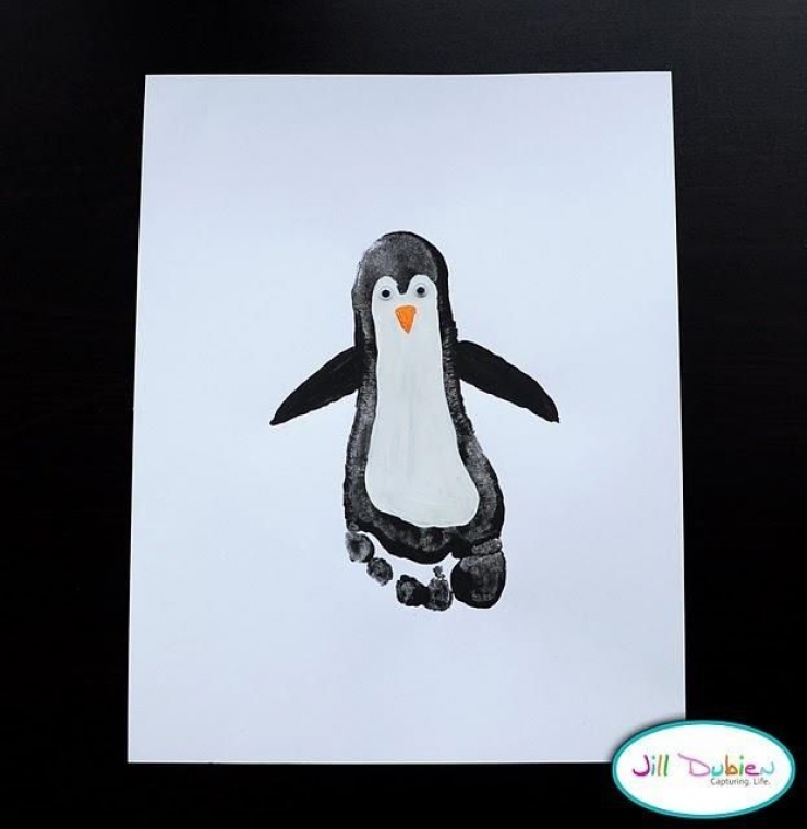 Illustration de l'article : 50 dessins très simples à réaliser avec des empreintes... C'est top pour des activités avec des enfants !