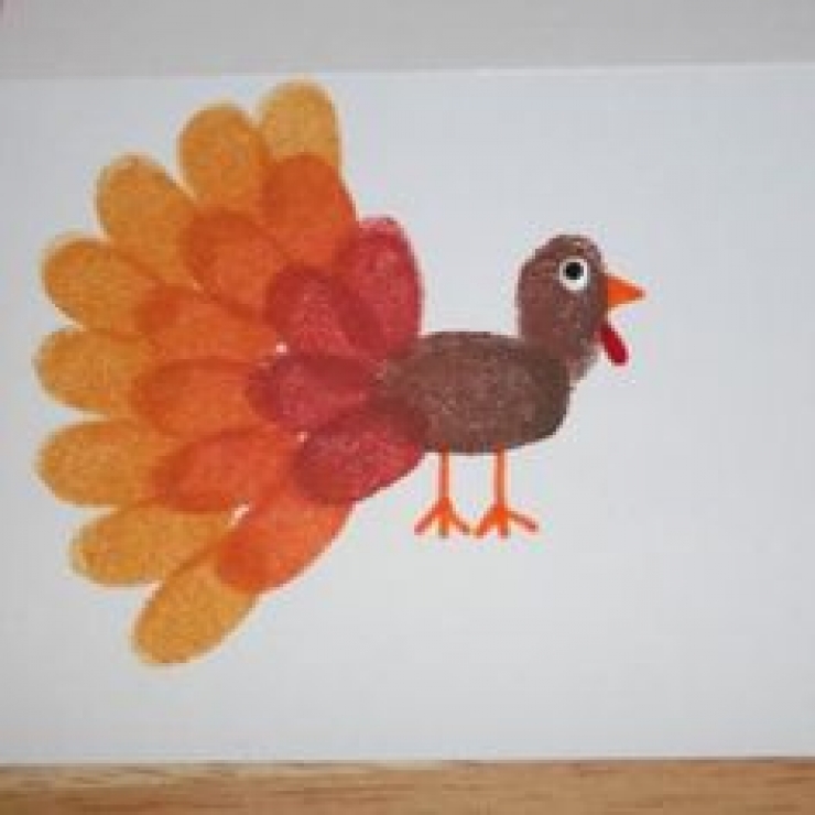 Illustration de l'article : 50 dessins très simples à réaliser avec des empreintes... C'est top pour des activités avec des enfants !